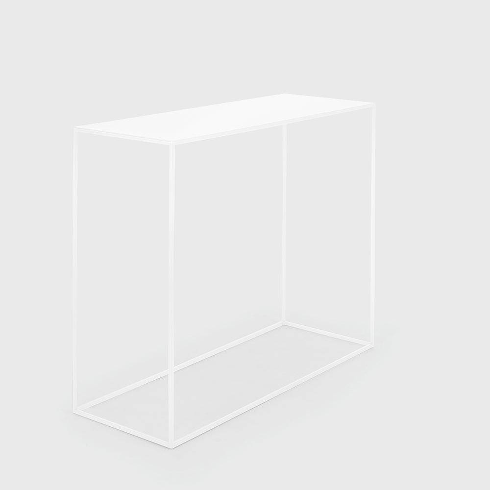 Consolle TENSIO METAL 100x35, bianco
