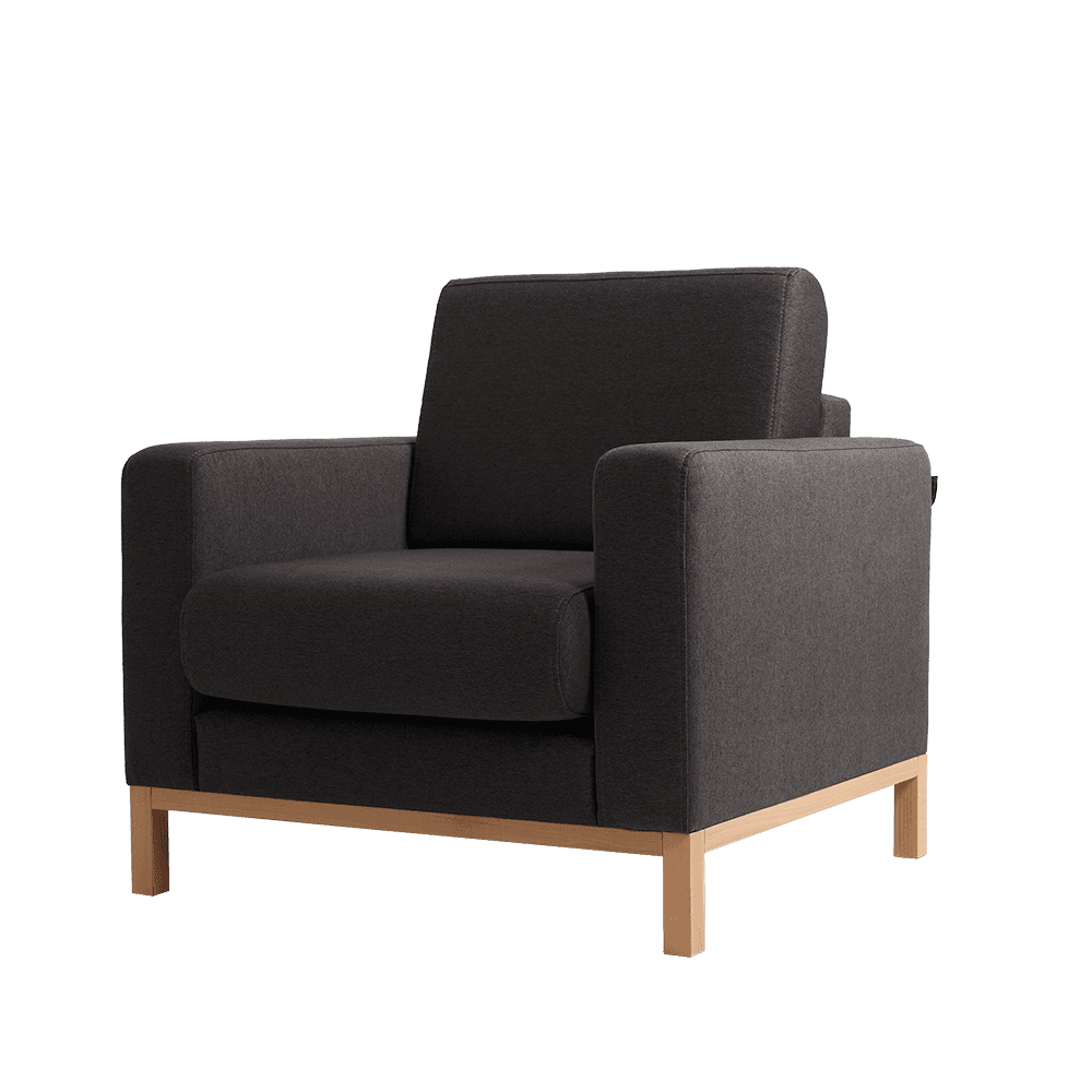 Poltrona SCANDIC Grigio Carbonio