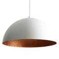 Plafoniera LORD 70 - Rame e Bianco
