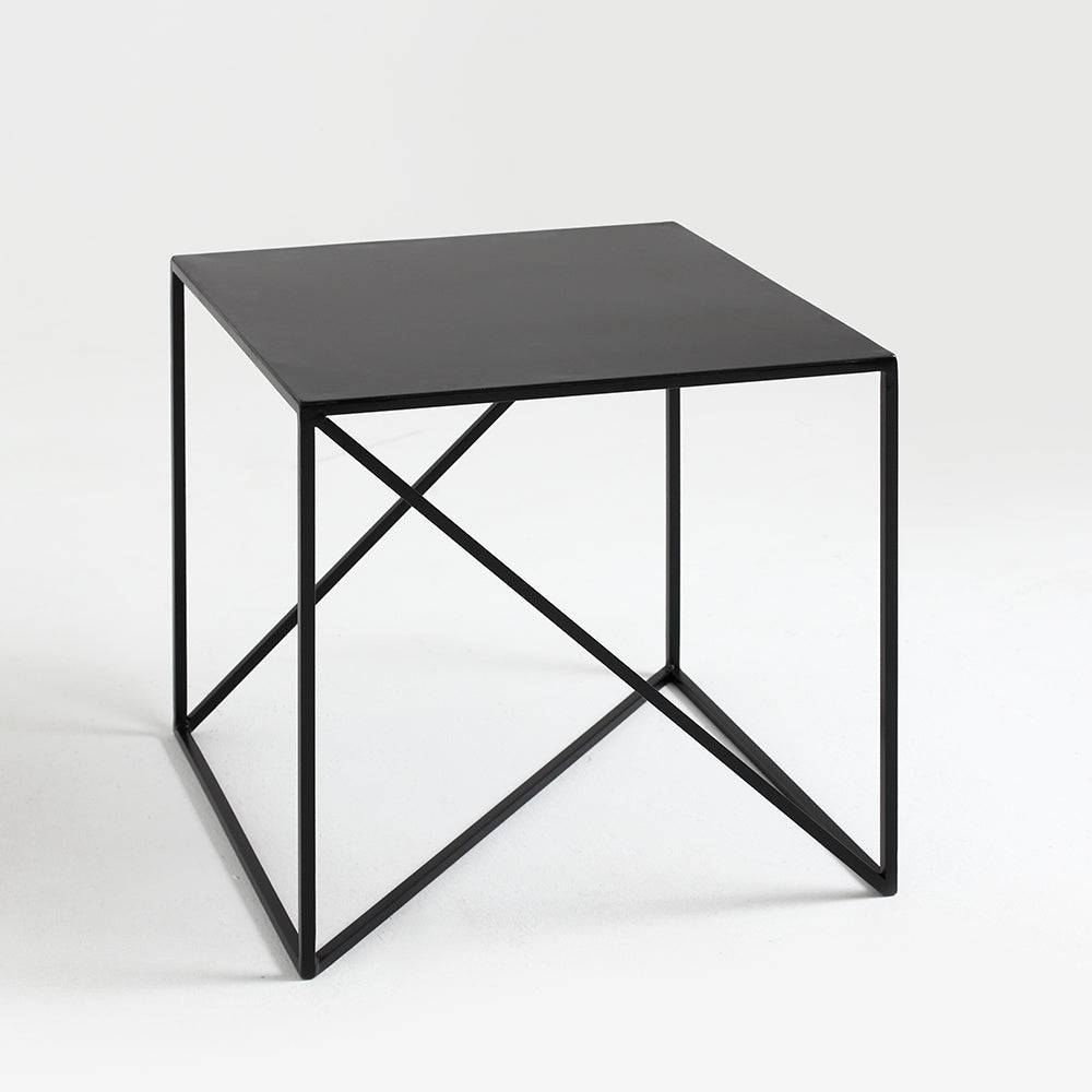 Tavolino laterale MEMO 50x50, Nero