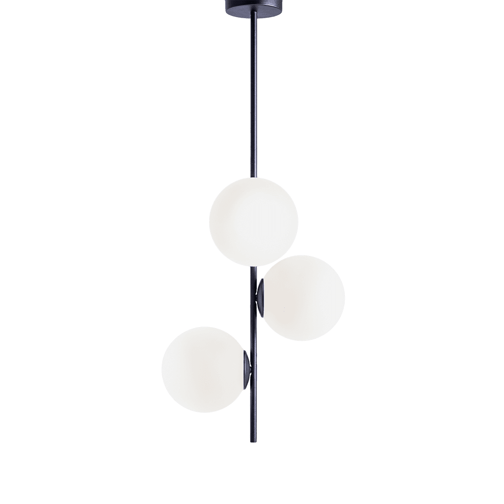 Lampada a Sospensione BOBLER Verticale - Nero