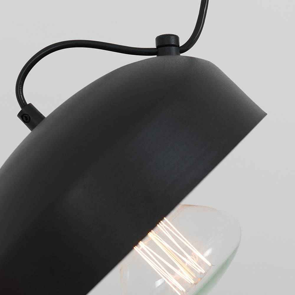 Lampadario POPO FLAT 1 - nero