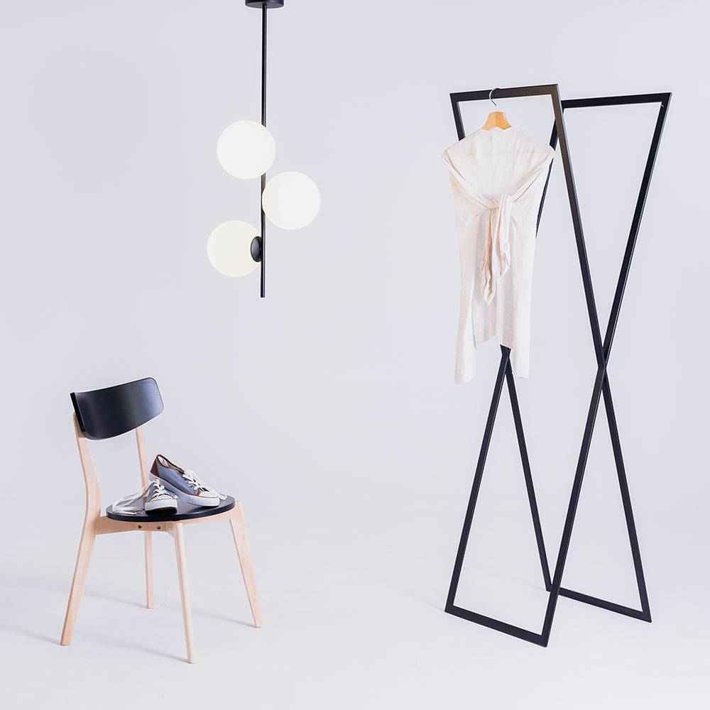 Lampada a Sospensione BOBLER Verticale - Nero
