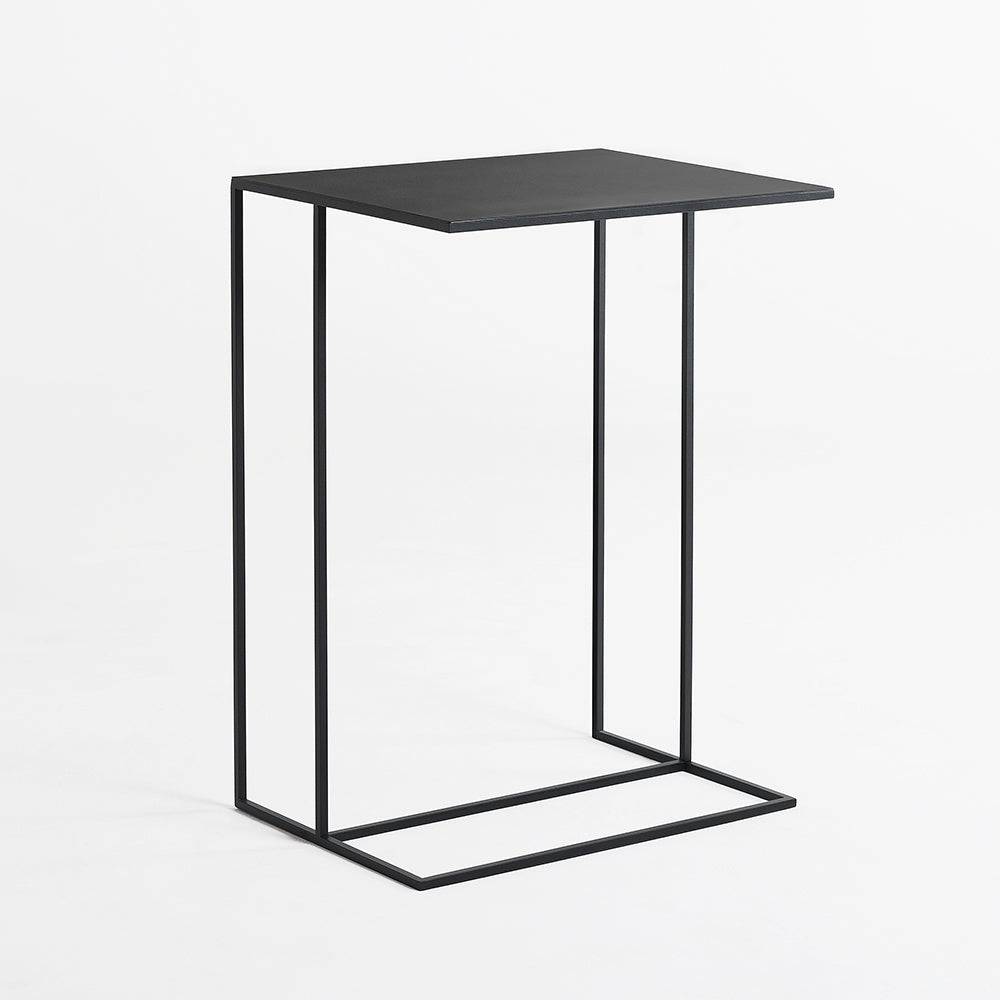 Tavolino laterale SIDER METAL nero