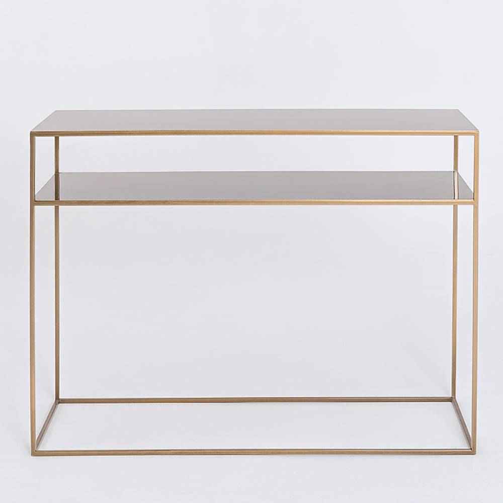 Console TENSIO 2 Floor Metal 100x35 - Oro