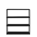 Libreria HYLLER METAL 100x110, nero