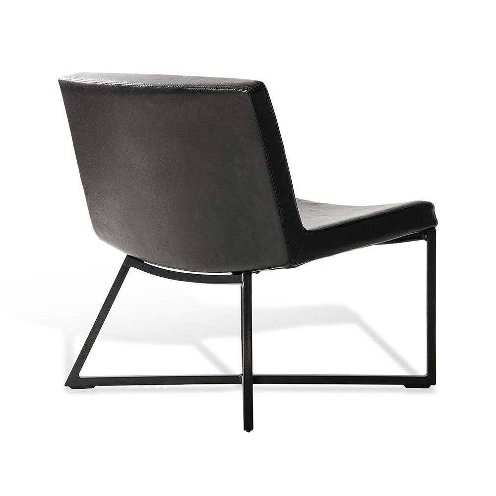 Poltrona ZERO - Ecopelle nera