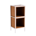 Rack SKAP 1R2 Box Doppio - Bianco