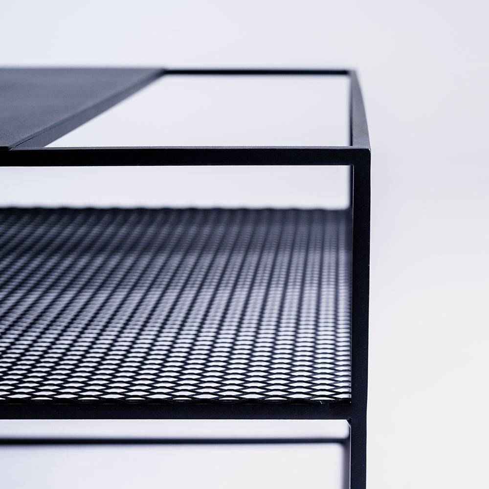 Tavolino MATRIX METAL 100x60 - nero