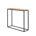 Credenza JULITA 92-1F, rovere, nero