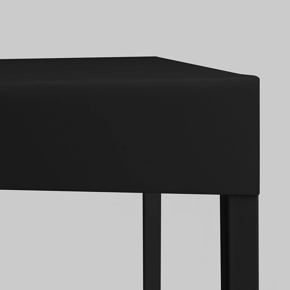 Tavolo Obroos Metal 80x80 - Nero