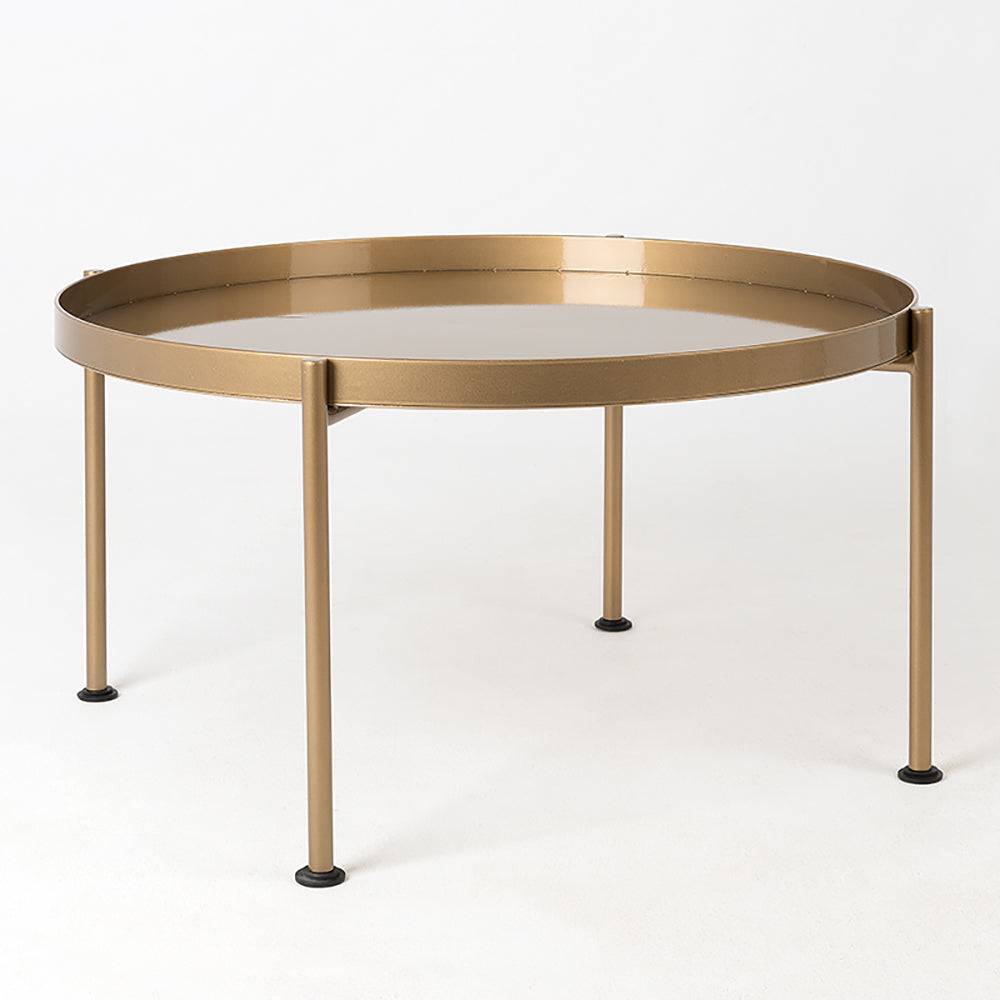 Tavolino da Caffè HANNA METAL 60 - Oro