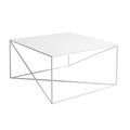 Tavolino MEMO METAL 80x80 Bianco