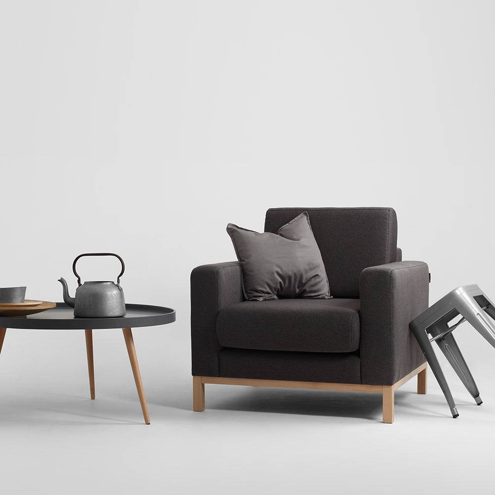 Poltrona SCANDIC Grigio Carbonio