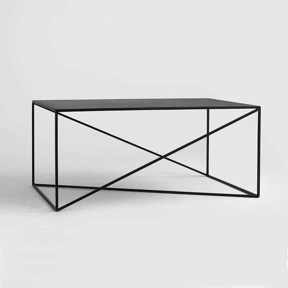 Tavolino MEMO METAL 100x60 Nero
