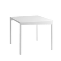 Tavolo Obroos Metal 80x80 - Bianco
