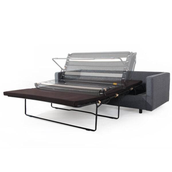 Divano Letto 3 Posti TOPIC Sea Breeze, Nero