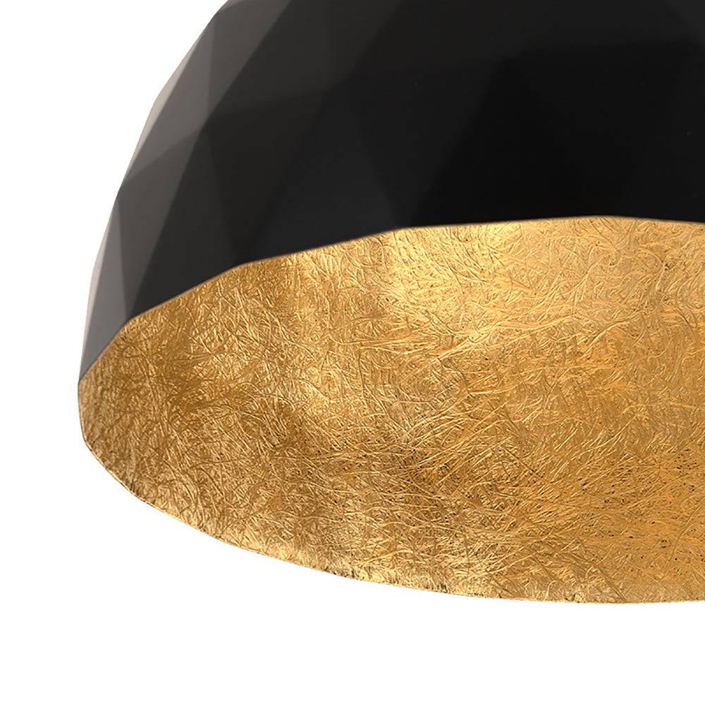 Lampada a Soffitto LEONARD M - Oro-Nero