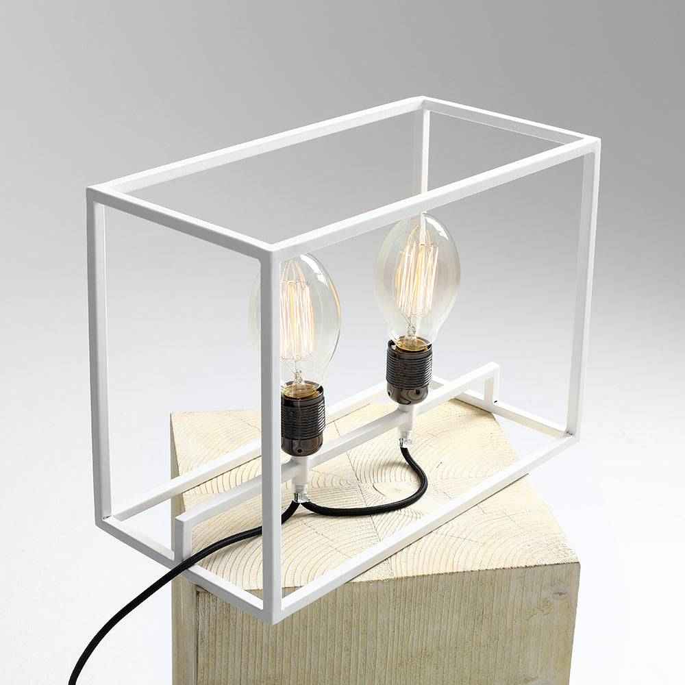 METRIC Lampada da Tavolo - Bianco