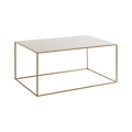 Tavolino TENSIO METAL 100x60, oro