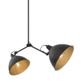 Lampada Coben Two Head nero