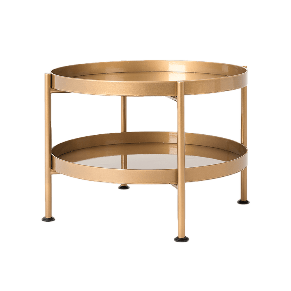 Tavolino da Caffè HANNA METAL 60 - Oro