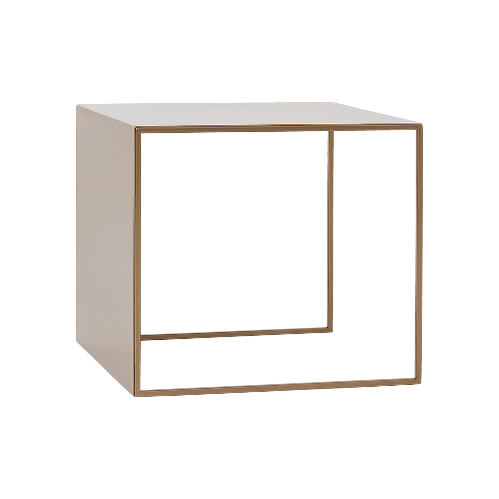 Tavolino 2WALL METAL 50, oro