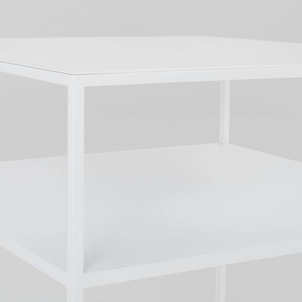 Tavolino da Caffè TENSIO 2 Floor Metal 50 - Bianco