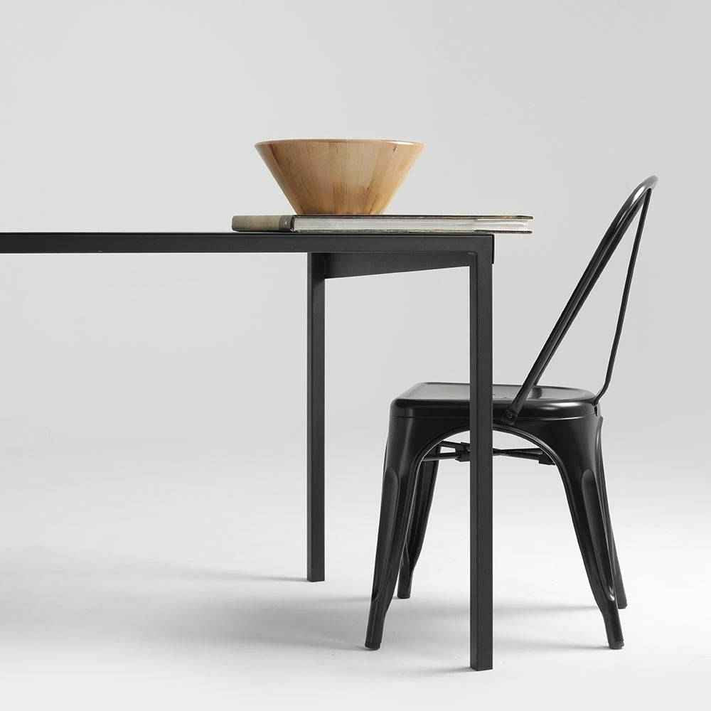 Tavolo Obroos Metal 140 - Nero