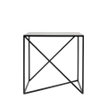Tavolino laterale MEMO 50x50, Nero