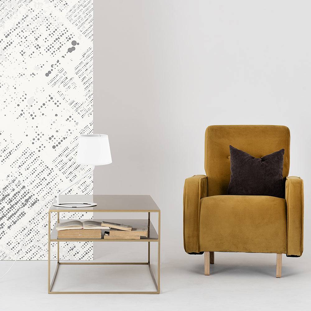 Lampada da Tavolo SHADE - Paralume Bianco Base Bianca