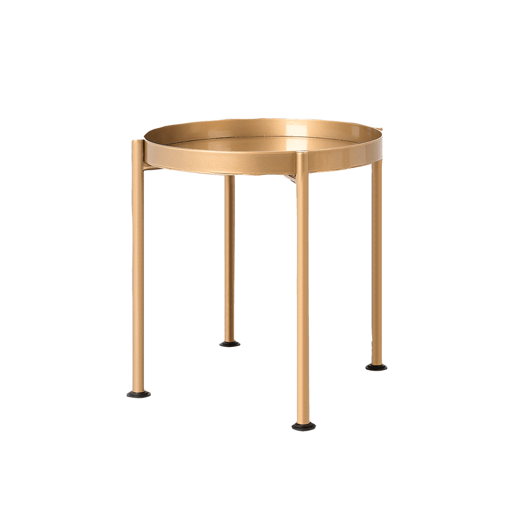 Tavolino da caffè HANNA METAL - oro