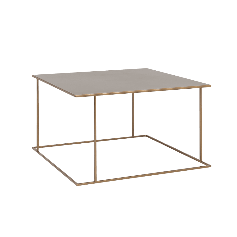 Tavolino WALT METAL 80 oro