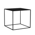 Tavolino Tensio Metal 50 Nero