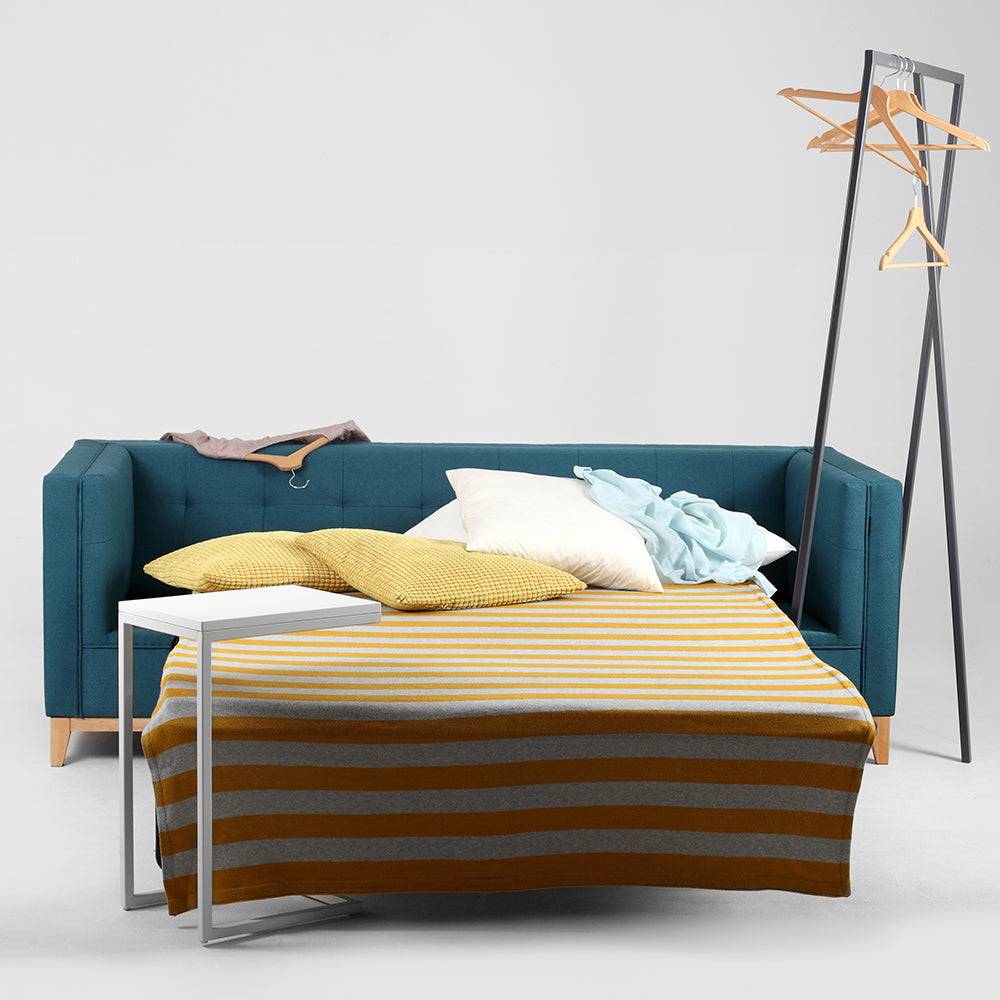 Divano Letto 3 Posti BY TOM, Brezza Marina - Naturale