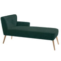 Chaise Longue HARRY P - Avocado naturale