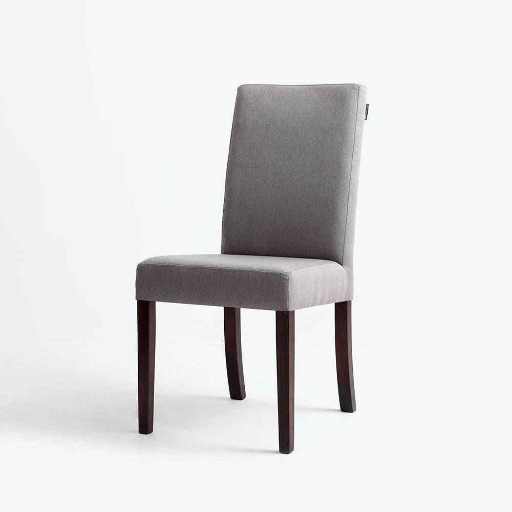 Sedia Wilton 98 Steel, Noce