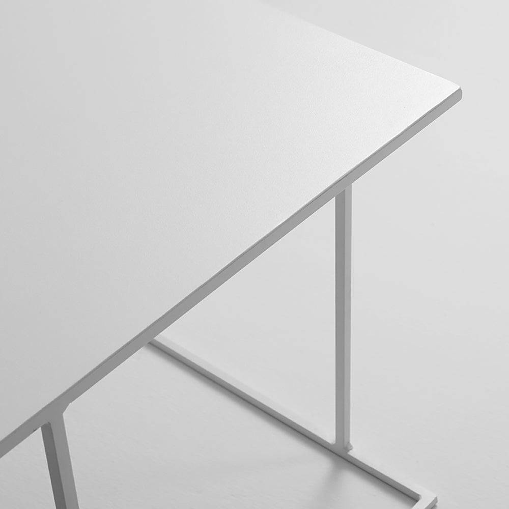Tavolino WALT METAL 50 - Bianco