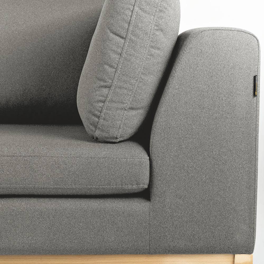 Divano 3 Posti Ambient Wood - Naturale