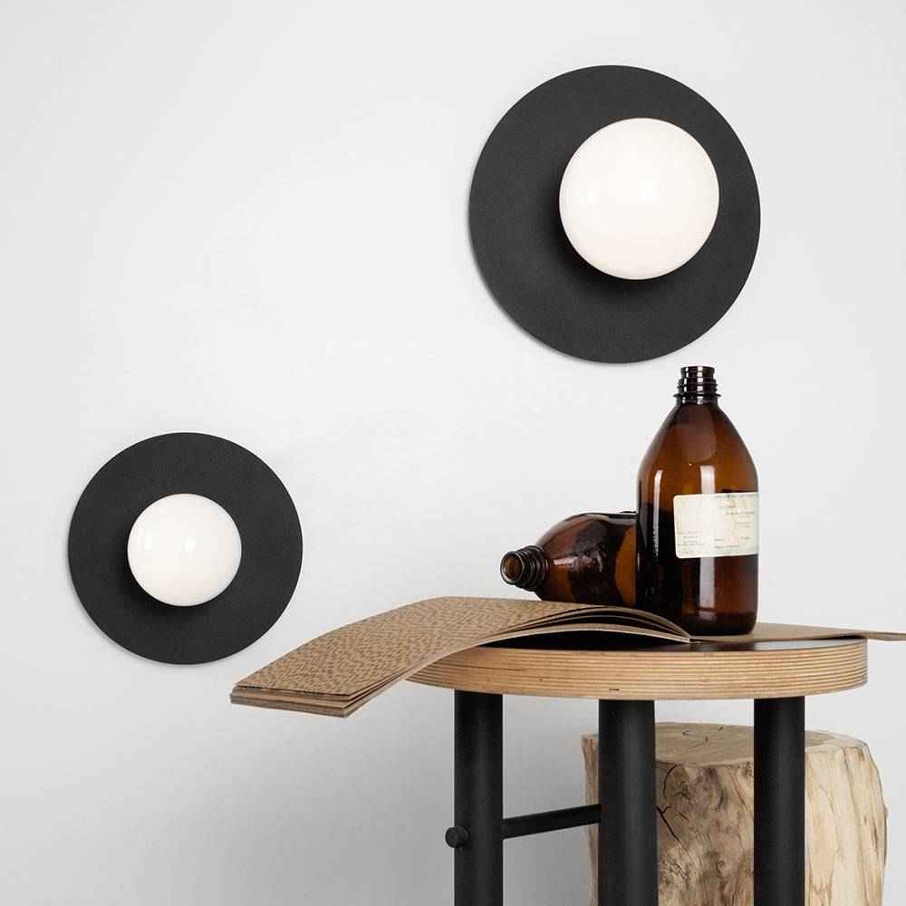 Lampada da Parete SKIVA BALL S - nero