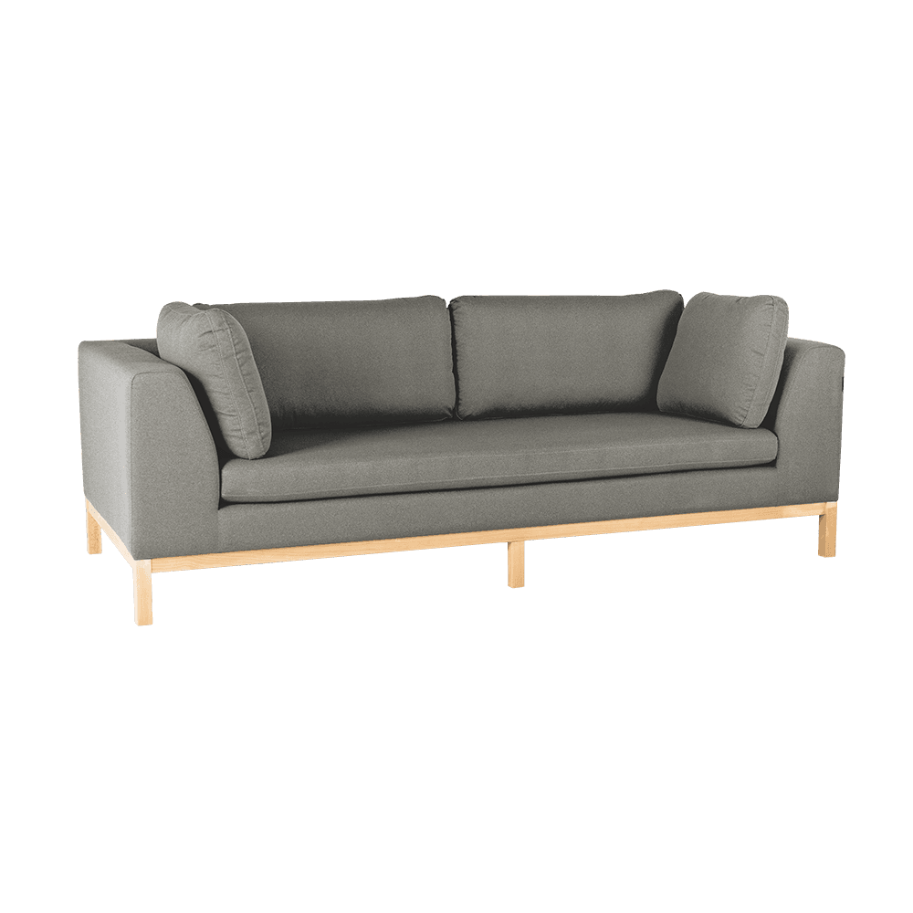 Divano 3 Posti Ambient Wood - Naturale