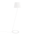 Lampada da Terra SHADE - paralume bianco, base bianca