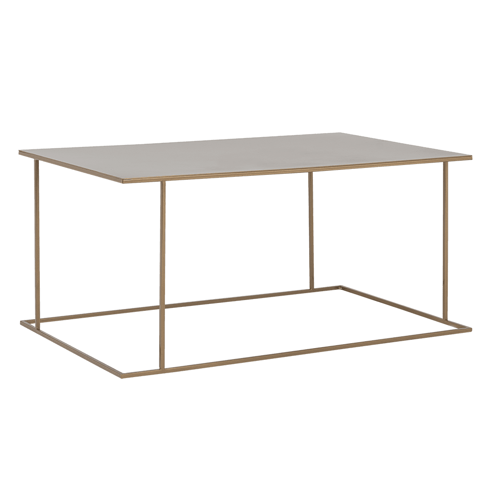 Tavolino WALT METAL 100x60, oro