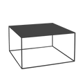 Tavolino Tensio Metal 80 Nero