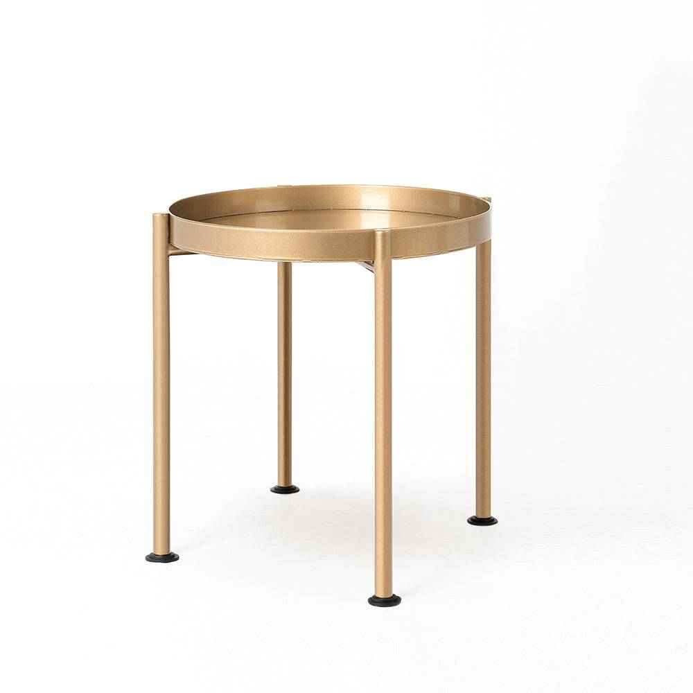 Tavolino da caffè HANNA METAL - oro