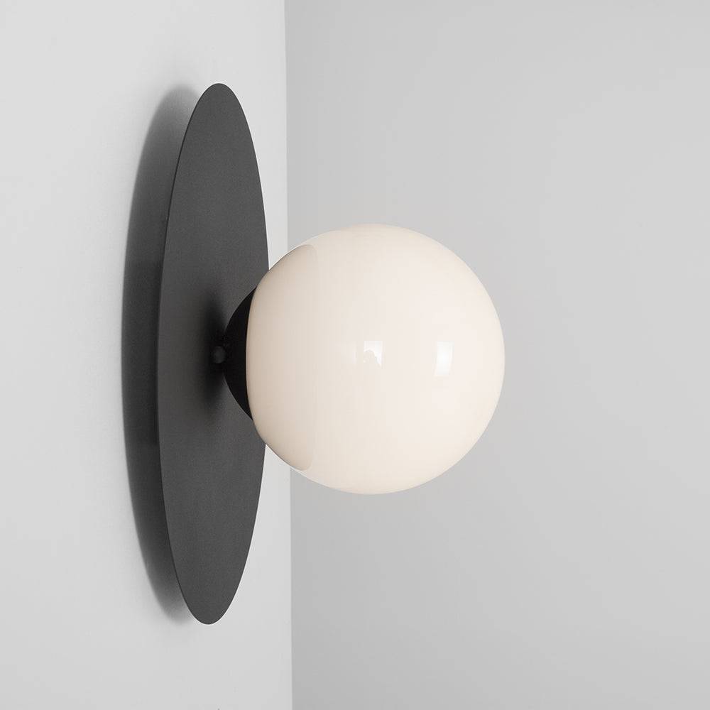 Lampada da Parete SKIVA BALL S - nero