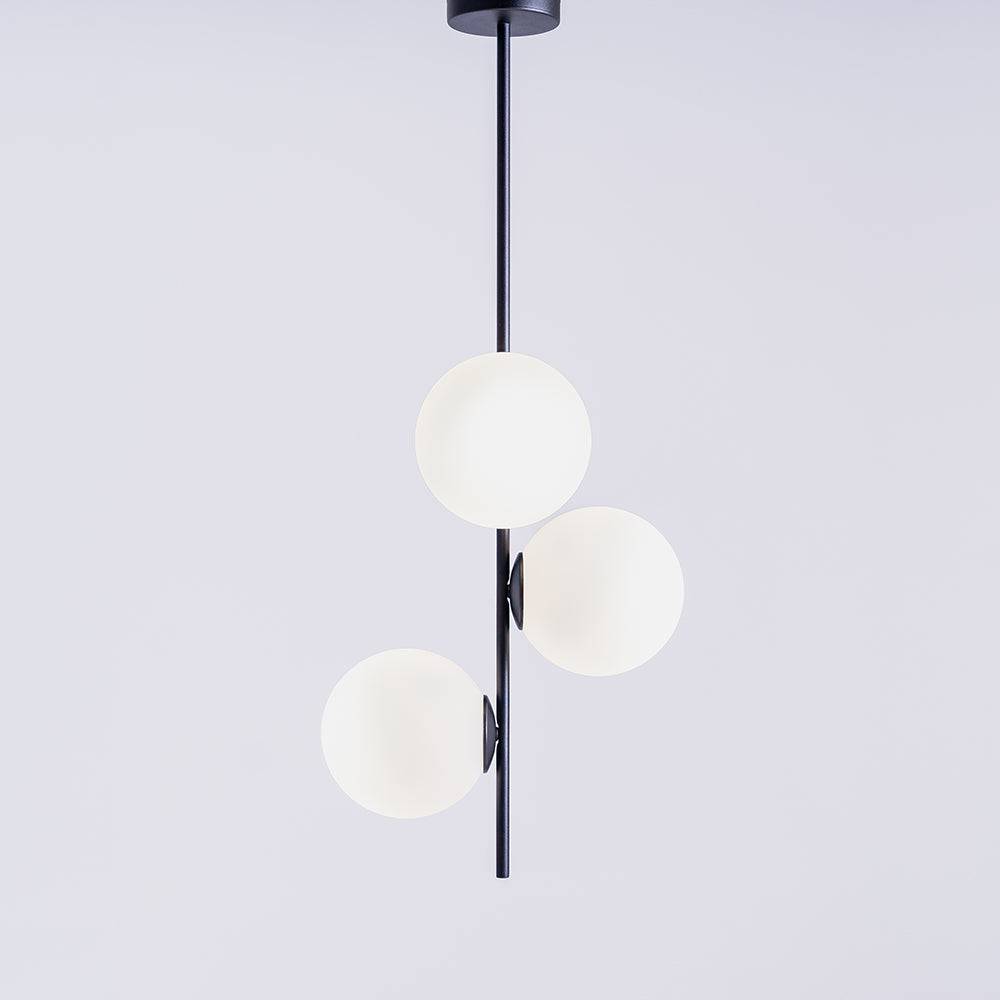 Lampada a Sospensione BOBLER Verticale - Nero