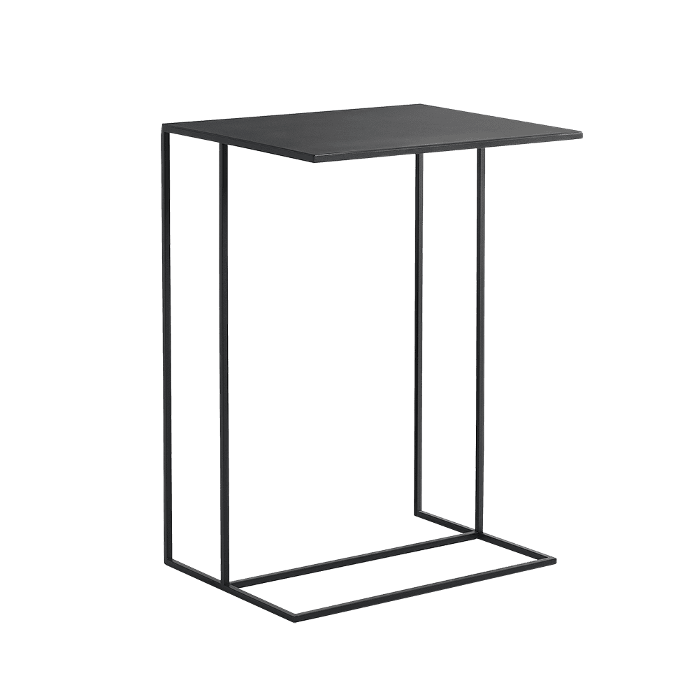 Tavolino laterale SIDER METAL nero