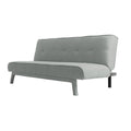 Divano letto 2 posti MODES Platinum, nero