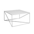 Tavolino MEMO METAL 80x80 grigio